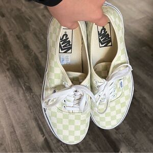 Checkered Vans